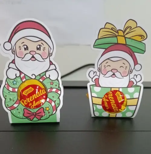 Arquivo de Corte Porta Bombom de Natal Pague 1 e Leve 5
