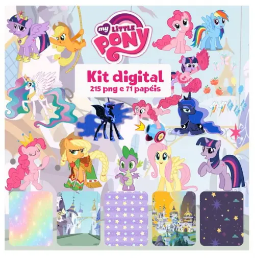 Kit Digital My Little Pony