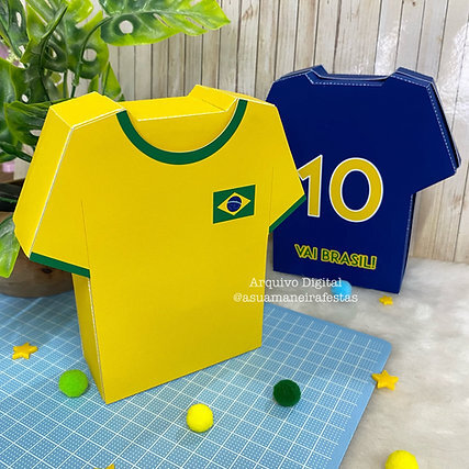 Caixa camisa Brasil