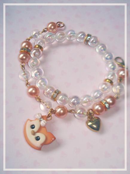 Pulseira Infantil - Raposinha