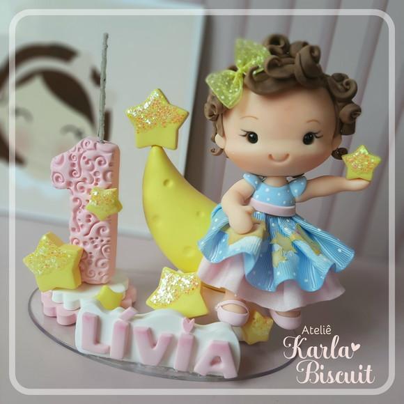 Topo Personalizado - Brilha Brilha Estrelinha