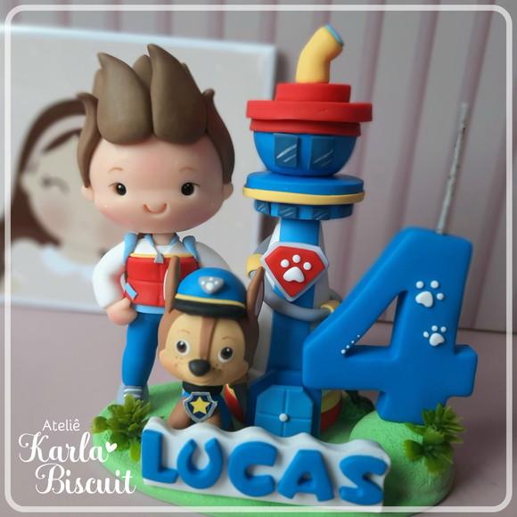 Topo Personalizado - Patrulha Canina