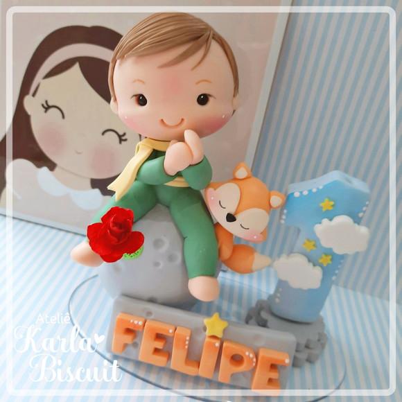 Topo Personalizado - Pequeno Príncipe