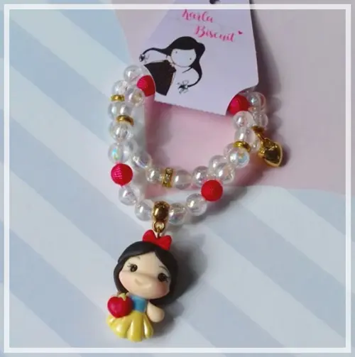 Pulseira Infantil - Branca de Neve