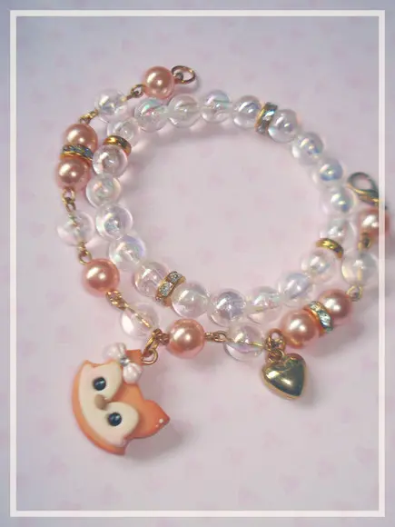 Pulseira Infantil - Raposinha