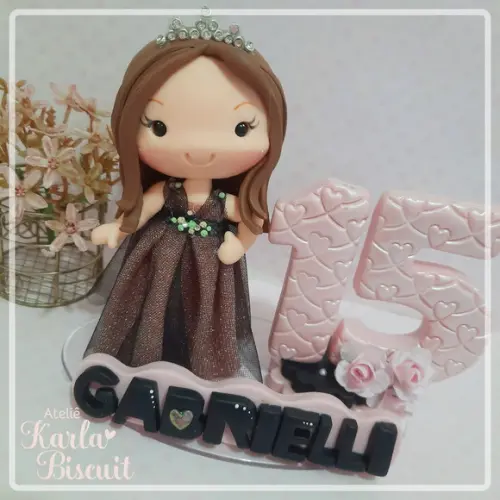 Topo Personalizado - 15 Anos/debutantes