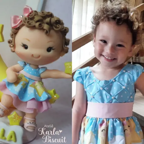 Topo Personalizado - Brilha Brilha Estrelinha