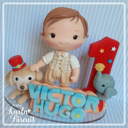 Topo Personalizado - Circo