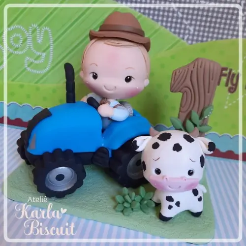 Topo Personalizado - Fazendinha