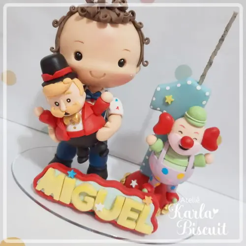 Topo Personalizado - Mundo Bita Circo
