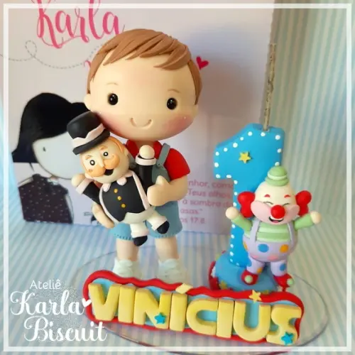 Topo Personalizado - Mundo Bita Circo