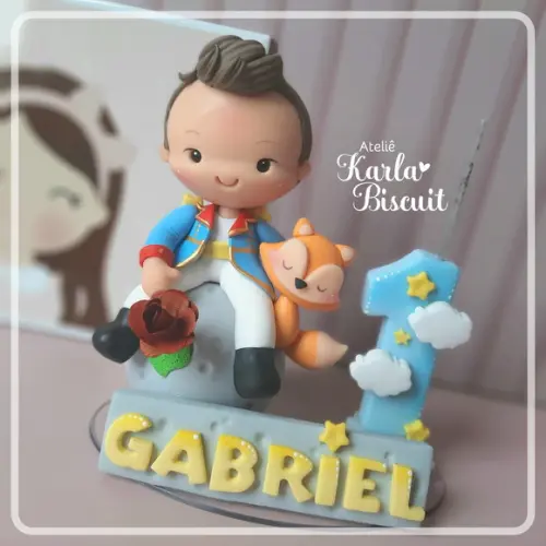 Topo Personalizado - Pequeno Príncipe