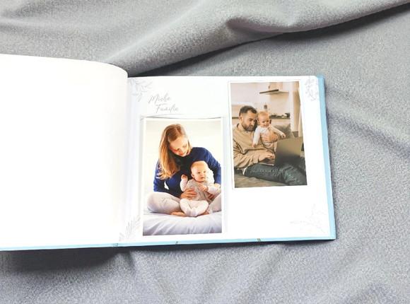 Livro do Bebê Minimalista Fórmula 1 Baby | Capa Dura Menino