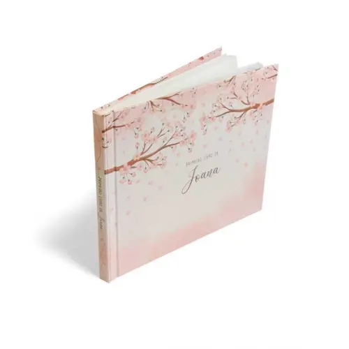 Livro do Bebê Luxo Cerejeira Capa Dura para Fotos 10x15