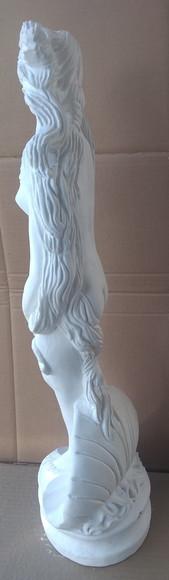 Afrodite Imagem Deusa Vénus Mãe Dagua Grande Gesso Cru