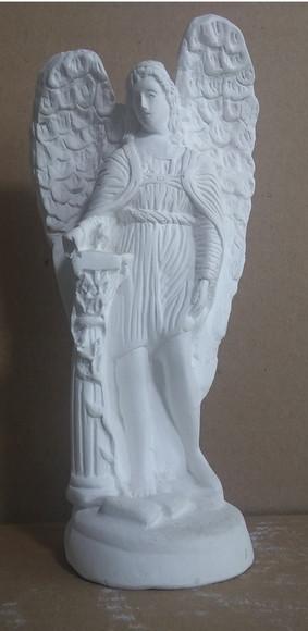 Anjo Haniel Imagem Anjo Haniel em Gesso Cru