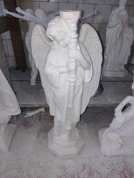 Anjos Tocheiro Imagem Anjo Tocha Par Grande 2 Esculturas