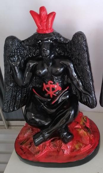 Bafomé Baphomet Imagem Exu Belzebu