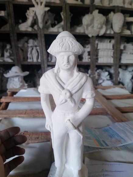 Baiano Cangaceiro Imagem Pai Baiano Cangaceiro Escultura