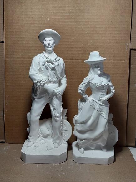 Boiadeiro e Boiadeira Casal Boiadeiros Vaqueiros Baiano Laço