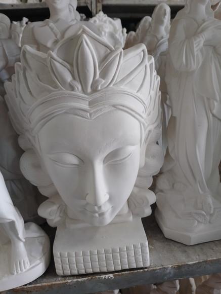 Buda Escultura do Rosto do Buda Imagem Nova