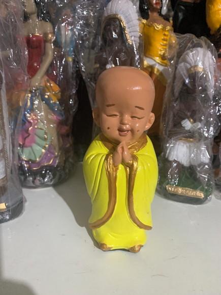Buda Feliz Imagem Monge ou Buda Felizes 15cm