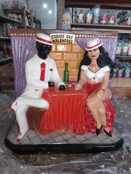 Cabaré dos Malandros Imagem Maria Malandra Zé Pelintra Casal