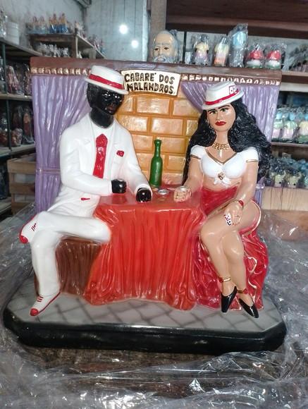 Cabaré dos Malandros Imagem Maria Malandra Zé Pelintra Casal