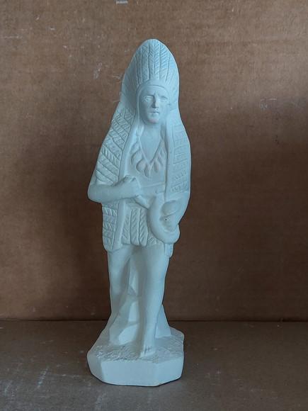 Caboclo sem Nome Imagem Caboclo Peri Escultura Índio