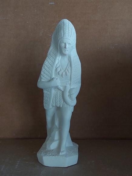 Caboclo sem Nome Imagem Caboclo Peri Escultura Índio