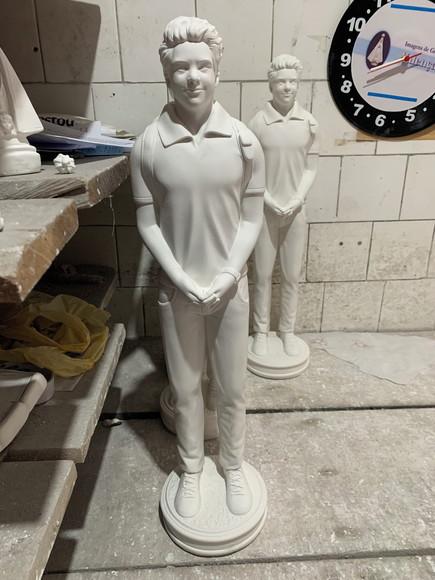 Carlo Acutis Imagem Beato Carlos Acutis Grande 60cm
