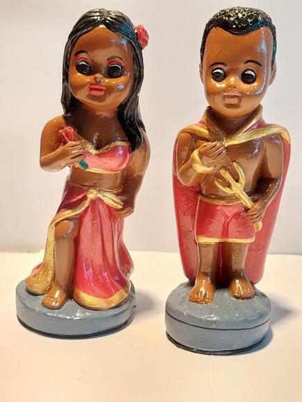 Casal Baby Imagem Exu Baby e Pomba Gira Baby