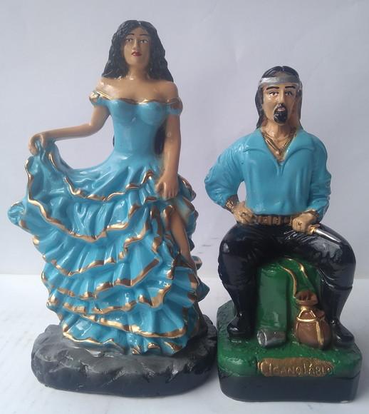 Casal Ciganos Imagem Cigana Yasmim e Cigano Pablo