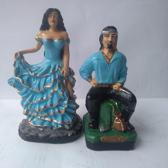 Casal Ciganos Imagem Cigana Yasmim e Cigano Pablo