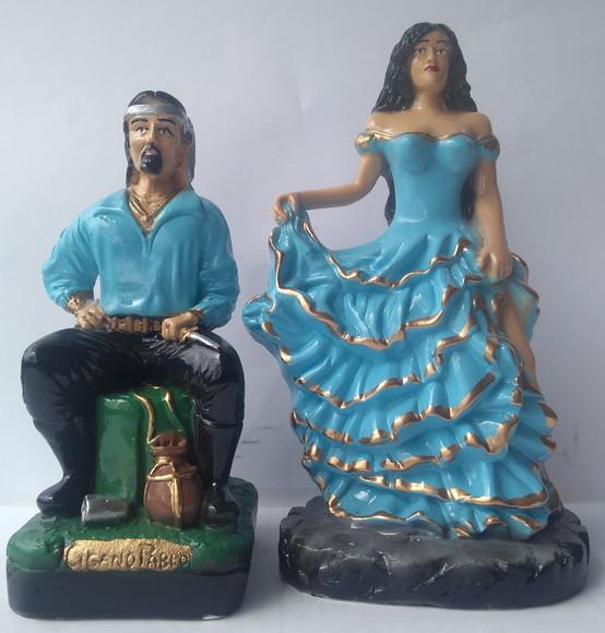 Casal Ciganos Imagem Cigana Yasmim e Cigano Pablo