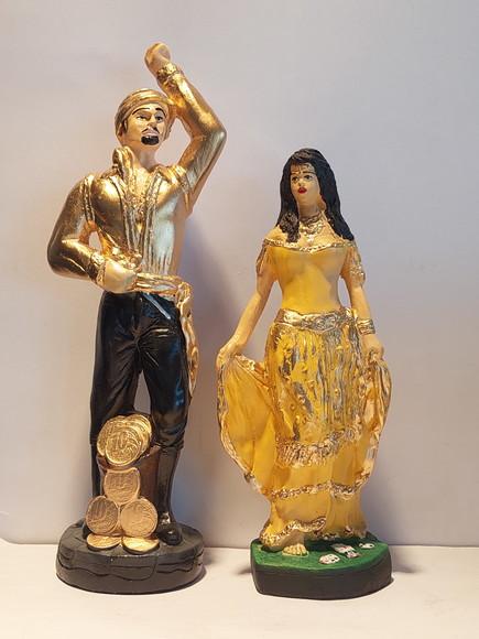 Casal de Ciganos Cigana Zaira do Ouro e Vladimir do Ouro