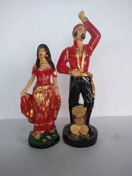 Casal de Ciganos Cigana Zaira do Ouro e Vladimir do Ouro