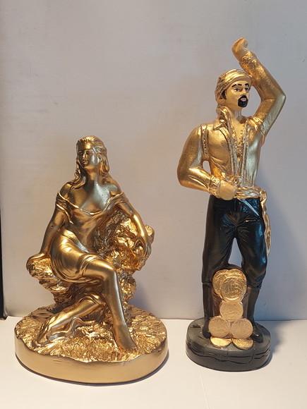 Casal Cigana do Ouro e Cigano do Ouro Imagem Casal