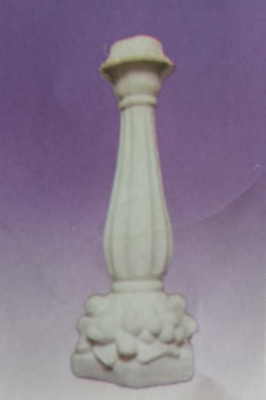 Castiçal Barroco Imagem Castiçal Barroco Escultura Gesso Cru