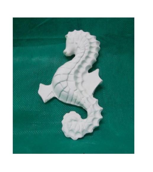 Cavalo Marinho de Parede em Gesso para Pintar