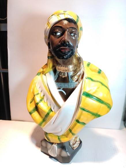 Cigano Árabe Imagem Cigano Arabe do Ouro Escultura Busto