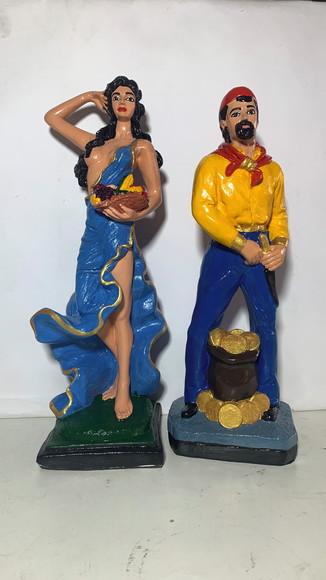 Cigano do Ouro e Cigana Sarita Imagem Casal de Ciganos Amor