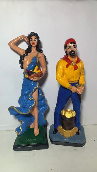 Cigano do Ouro e Cigana Sarita Imagem Casal de Ciganos Amor