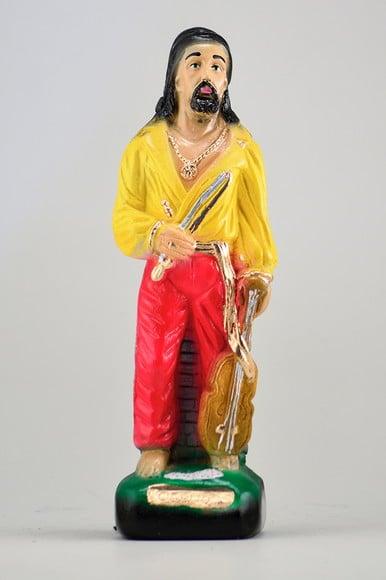 Cigano do Violino Imagem em Gesso Estatua