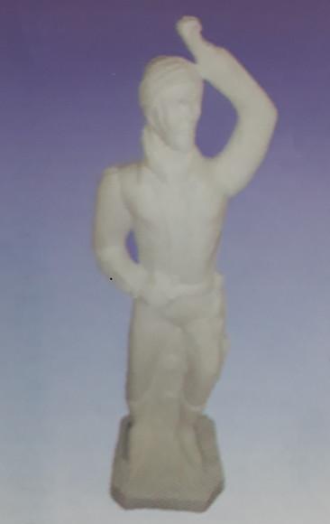 Cigano Vladimir Imagem Cigano Igor Imagem em Gesso Cru 60cm