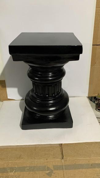 Coluna Grande 40cm Escultura Pedestal Pilar Coluna Dourada