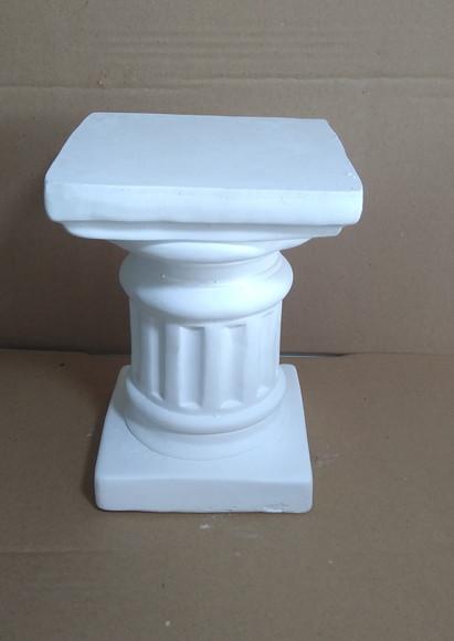 Coluna Romana Escultura Coluna Pilar Reforçada em Gesso