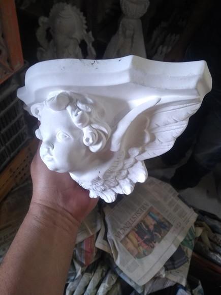 Console com Anjo Imagem p/ Colocar na Parede Gesso