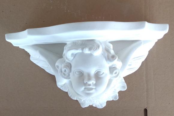 Console com Anjo Imagem p/ Colocar na Parede Gesso
