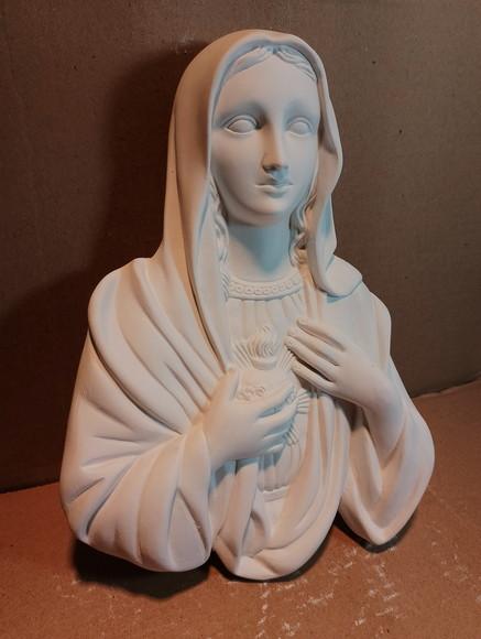 Coração de Maria Imagem Placa de Parede Sagrado Coração
